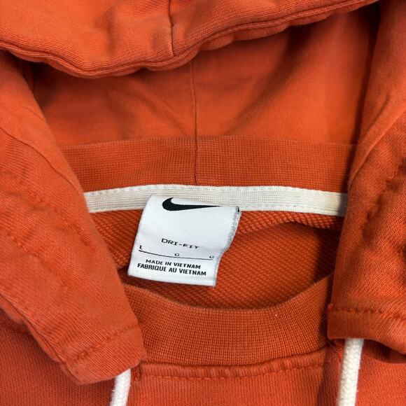 Nike Pullover Hoodie Basketball Standard Issue Orange Zip Pocket CV0864 - Large - Picture 10 of 15